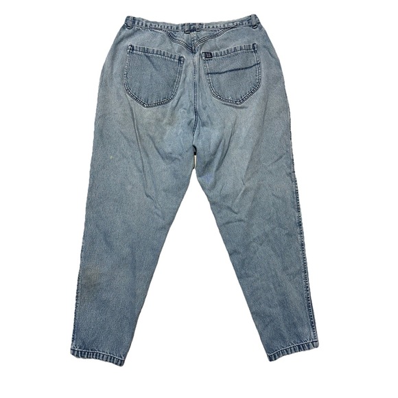 LA Blues Vintage Light Wash Mom Jeans Womens 18 - Picture 7 of 9